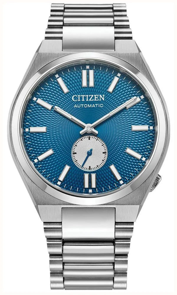 Citizen Tsuyosa Automatic Small-Seconds (40mm) Textured Blue Dial - NK5010-51L