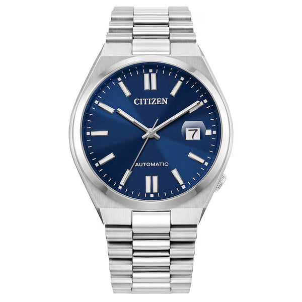 Citizen Tsuyosa 40mm Blue Dial Steel Case Watch - NJ0151-88L