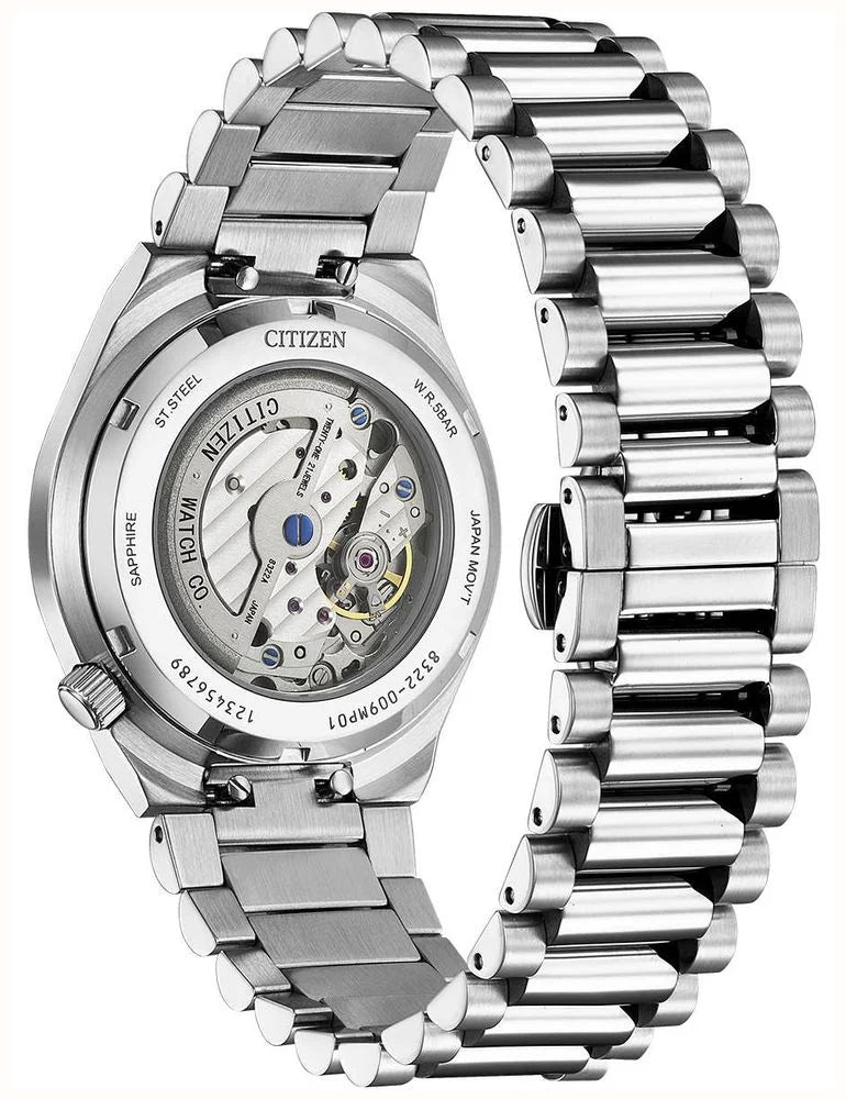 Citizen Tsuyosa Automatic Small-Seconds (40mm) Textured Blue Dial - NK5010-51L