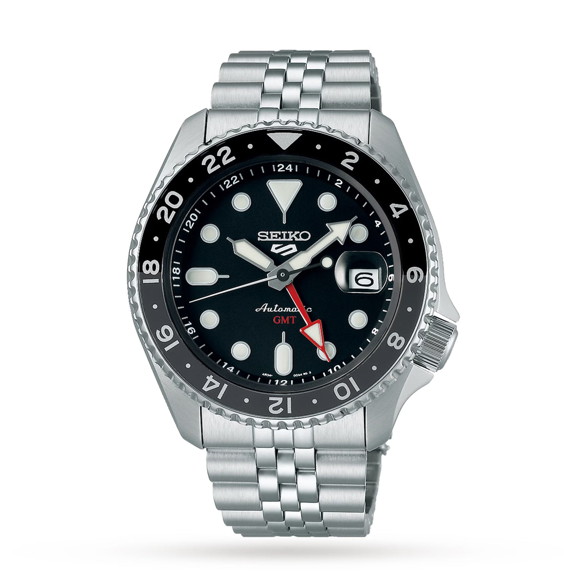 Seiko 5 Sports ‘Black Grape’ GMT Watch - SSK001K1 Main image