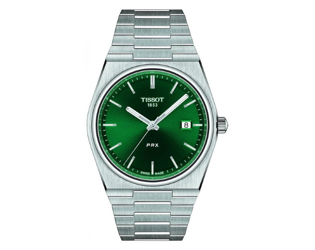 Tissot PRX 40mm Green Dial Quartz Watch - T137.410.11.091.00