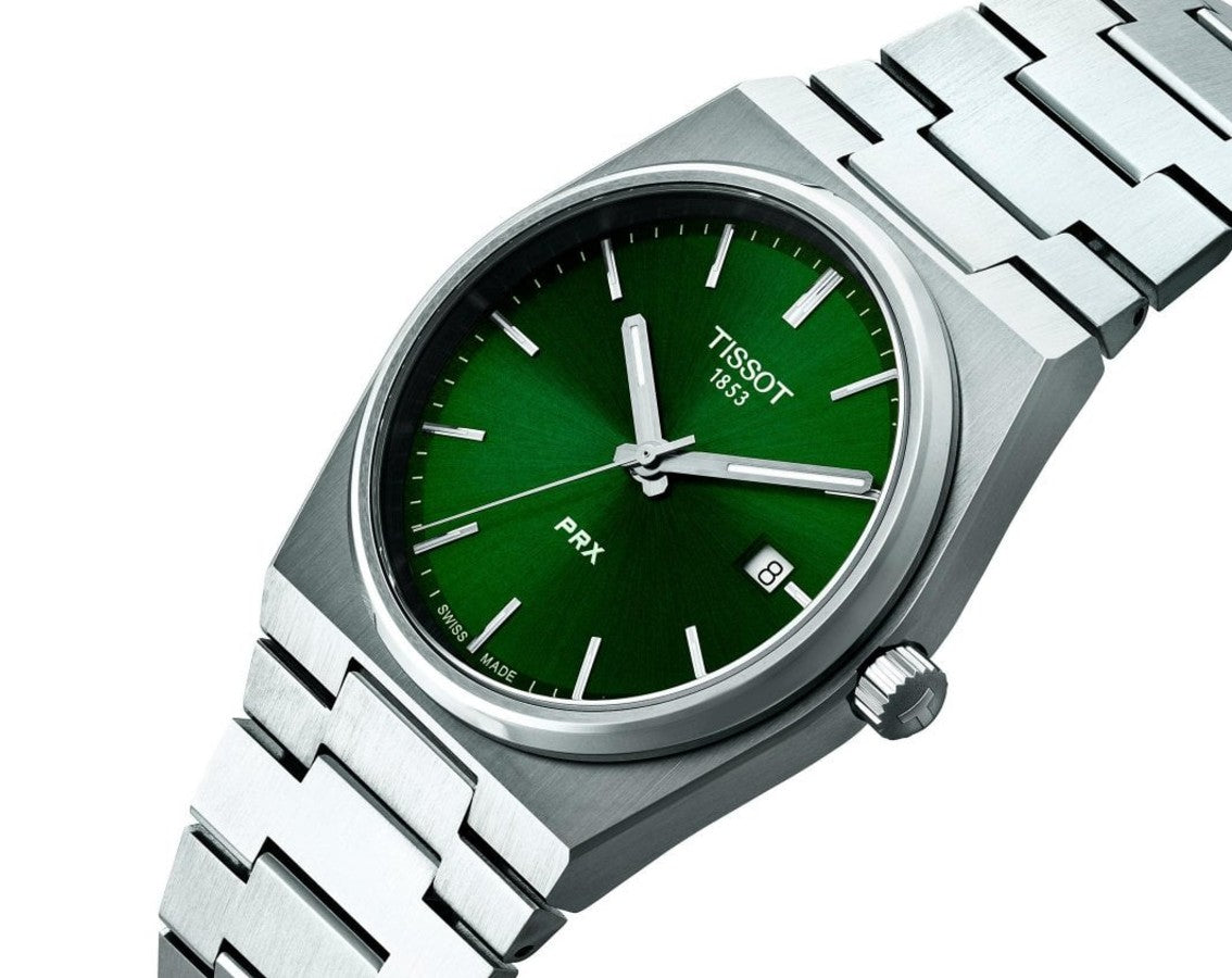 Tissot PRX 40mm Green Dial Quartz Watch - T137.410.11.091.00 Secondary image